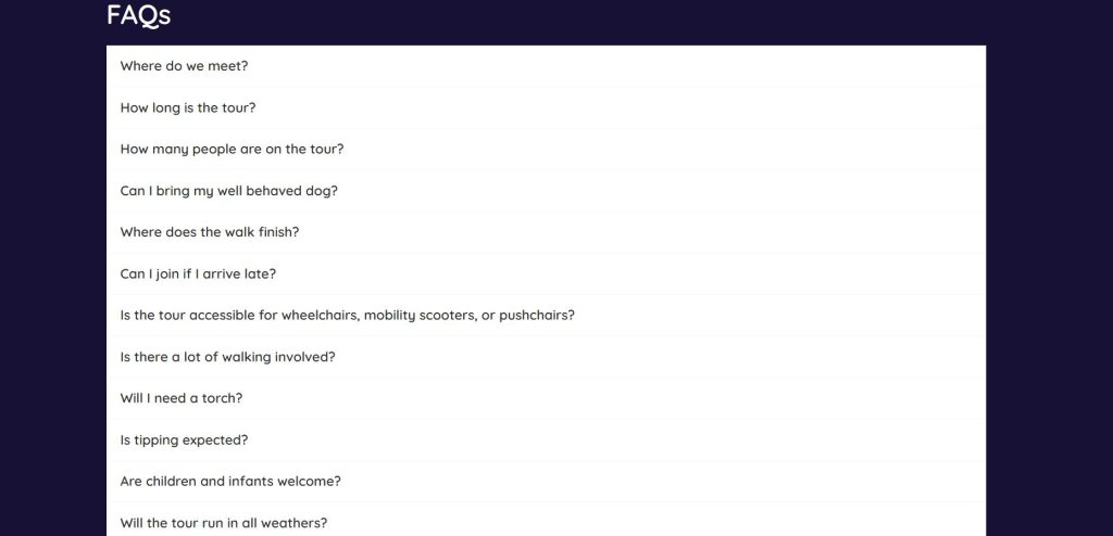 faqs